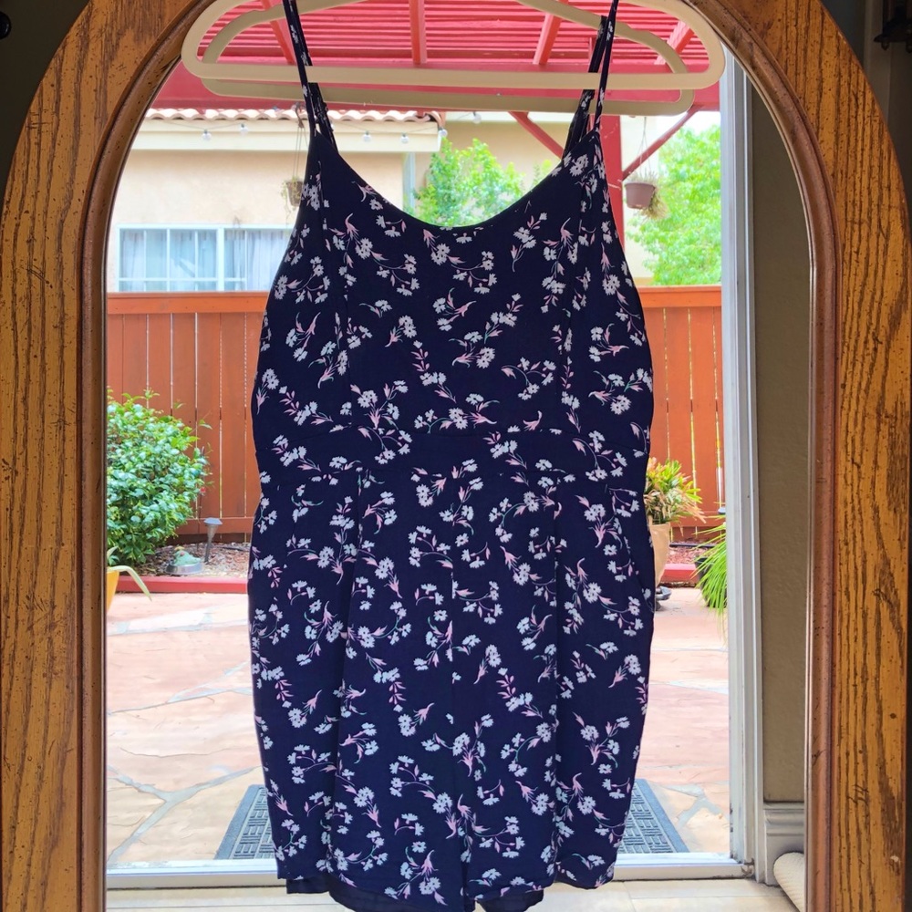 LC Lauren Conrad Floral Romper